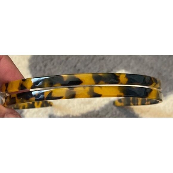 J. Crew Factory Headbands, Pink Knotted NWOT, Rafia Knotted NWT, Tortoise EUC - Picture 9 of 12